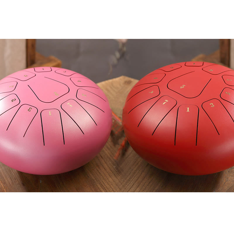 Buddha Stones Steel Tongue Drum Sound Heilung Achtsamkeit Meditation Yoga Drum Kit 11 Note 8 Zoll - image 23