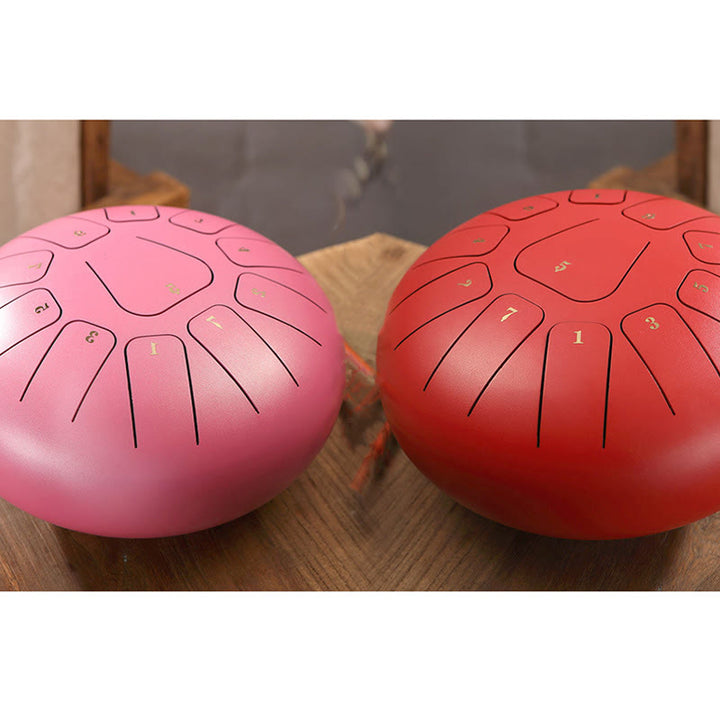 Buddha Stones Steel Tongue Drum Sound Heilung Achtsamkeit Meditation Yoga Drum Kit 11 Note 8 Zoll - image 23