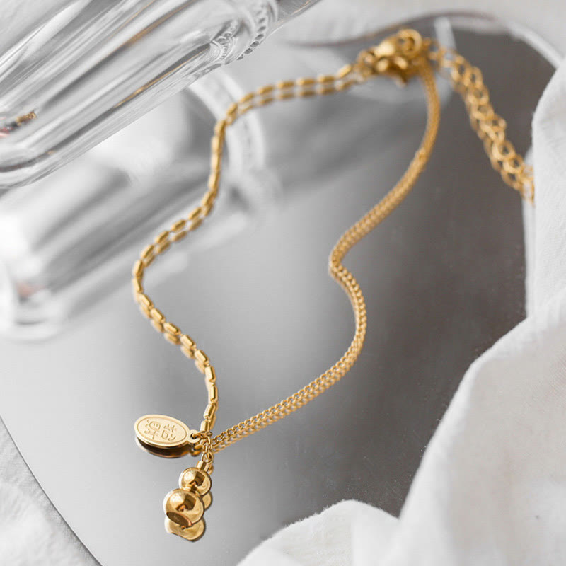 Buddha Stones, 18 Karat vergoldetes Kupfer, Glückskürbis-Design, Reichtumsschnalle - image 6