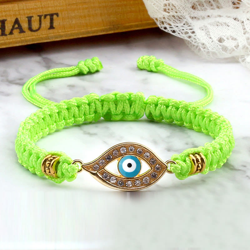 Buddha Stones Evil Eye Keep Away Evil Spirits Schnurarmband