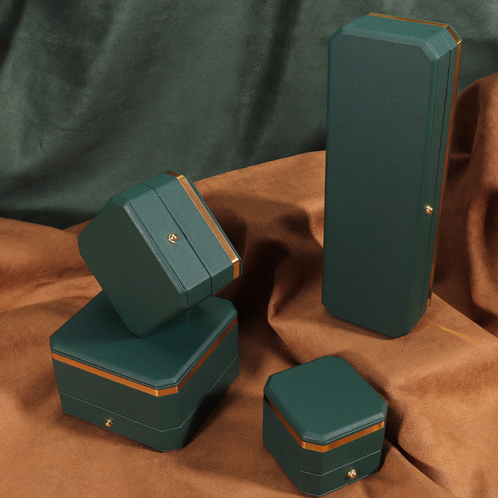 Schmuck-Aufbewahrungsbox, Geschenkbox aus PU-Leder - image 4