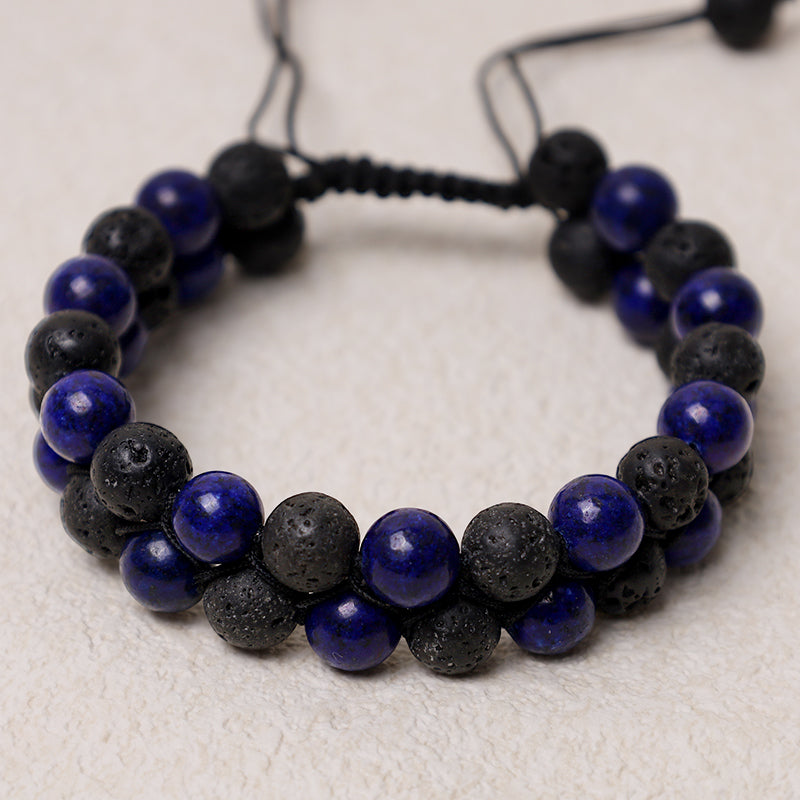 Schutz-Tigerauge-Armband - Lazulit (Handgelenkumfang 17–28 cm) - image 10