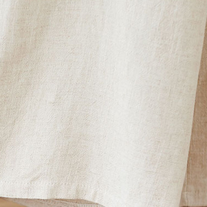 Buddha Stones 2-teiliges Damen-Set mit chinesischem Frosch-Knopf-Design, Zen-Tai-Chi-Meditationskleidung, Baumwoll-Leinen-Oberteil und Hose - image 13