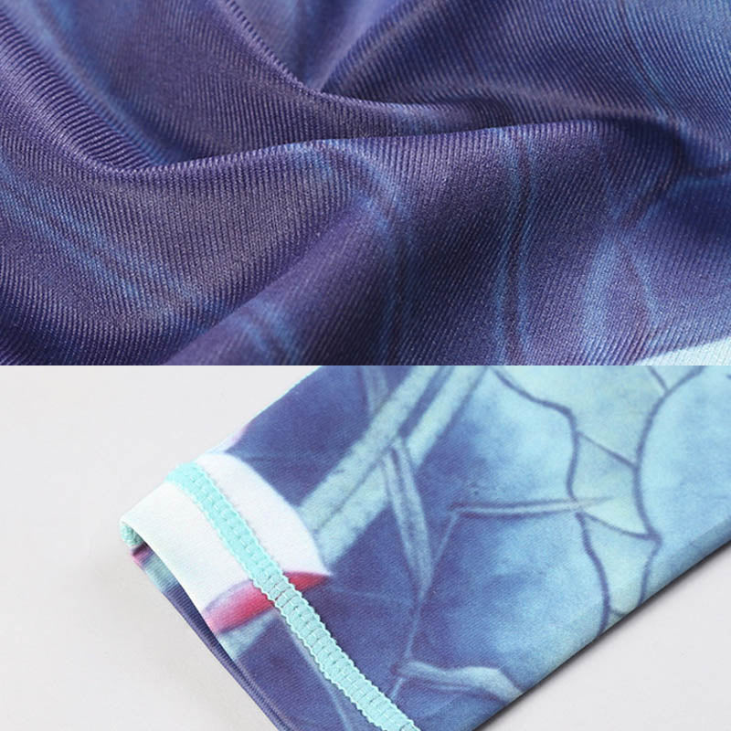 Buddha Stones Lotus Flower Print Design Hose Sport Fitness Yoga Leggings Damen Yogahose - image 18