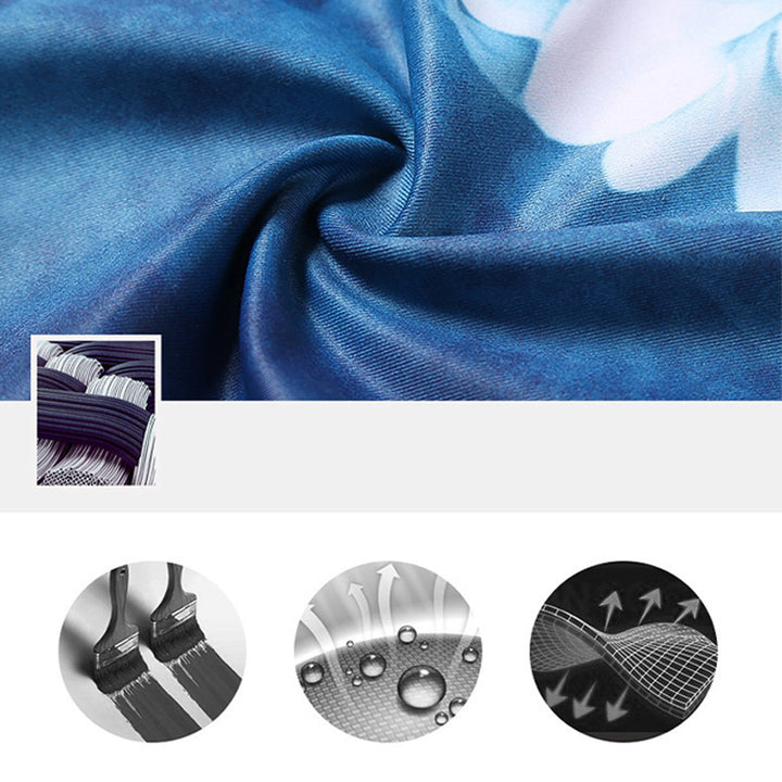 Buddha Stones Lotusblume Blumendruck Design Hose Sport Fitness Yoga Leggings Damen Yogahose - image 11