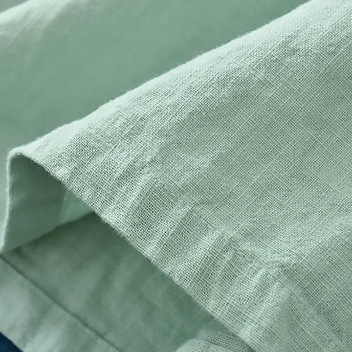 Buddha Stones Ramie Leinen Lose Bluse Damen Langarmshirt Chinesisches Hanfu Top - image 7