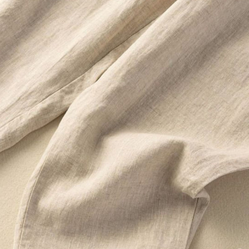 Capri-Haremshose mit Buddha Stones und Vintage-Stickerei, elastischer Bund und Taschen - image 16