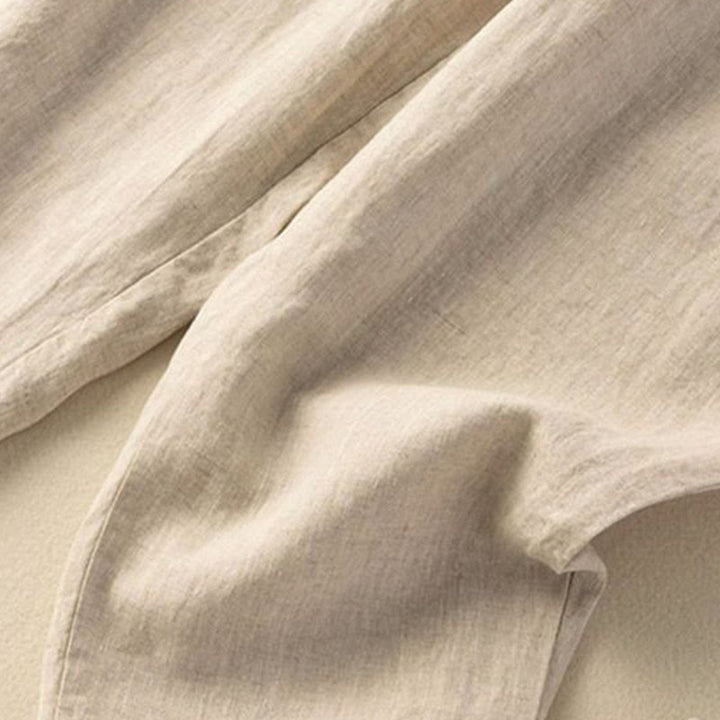 Capri-Haremshose mit Buddha Stones und Vintage-Stickerei, elastischer Bund und Taschen - image 16