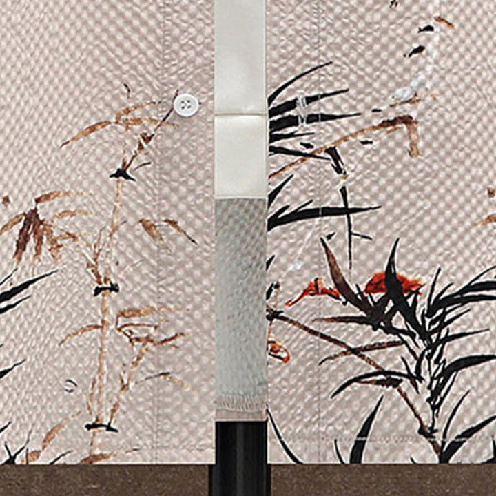 Buddha-Steine-Landschaft, Kokospalmen, Elster-Muster, kurzärmelige Shorts für Herren - image 19