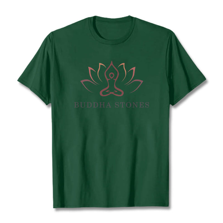 BUDDHA STONES T-Shirt - WaldGrün - 2XL - image 10