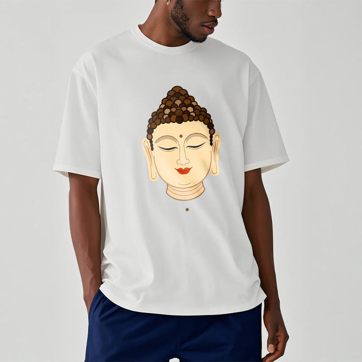 Buddha Stones Meditation Buddha Tee T-Shirt - image 4