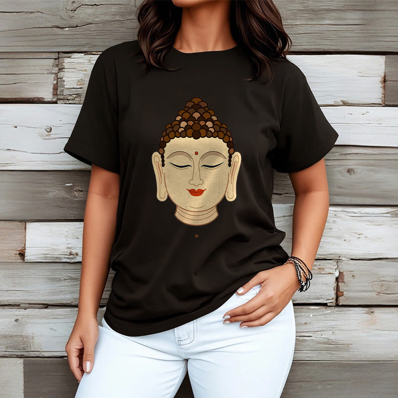 Buddha Stones Meditation Buddha Tee T-Shirt - image 9