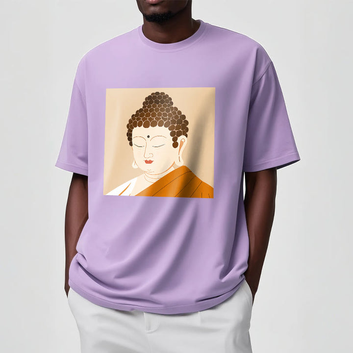 Buddha Stones Augen schließen und entspannen Buddha T-Shirt - image 17