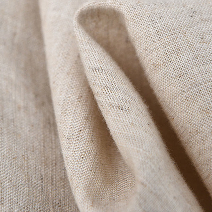 Buddha Stones Herren Langarm Umlegekragen mit Tasche Reine Farbe Bequemes Baumwollhemd - image 12