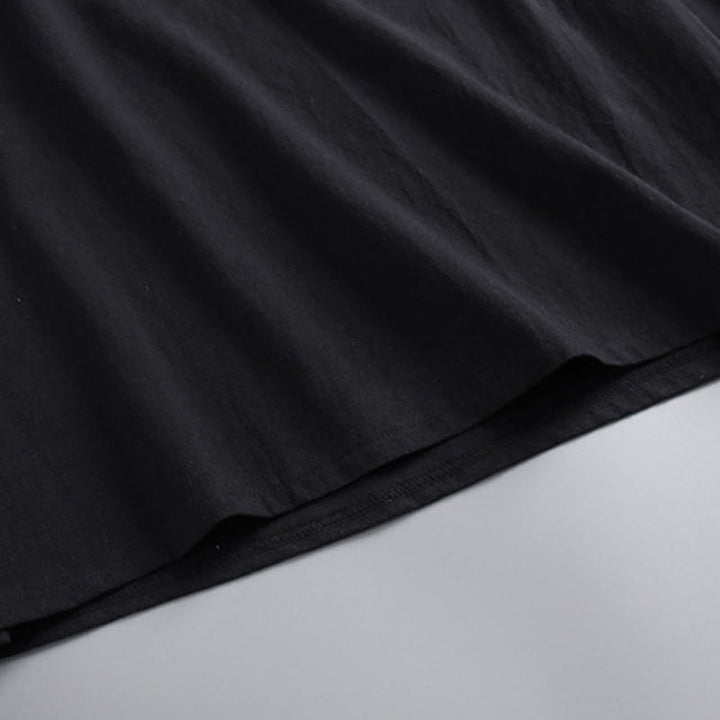 Buddha Stones Kreuzkragen Baumwolle Tang Anzug Hanfu Top Hose Kleidung Herren Set - image 8