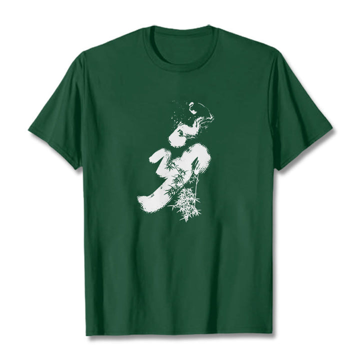 Buddha Stones OM Bambus Tinte Baumwolle T-Shirt - WaldGrün - 2XL - image 10