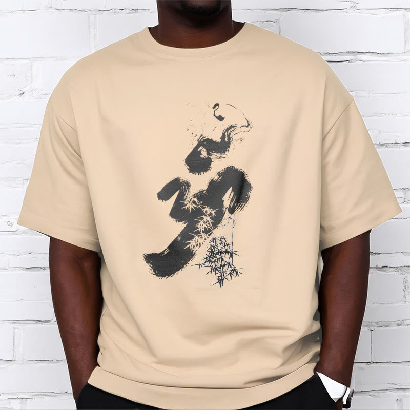 Buddha Stones OM Bambus Tinte Baumwolle T-Shirt - image 14