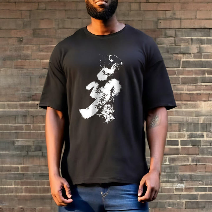 Buddha Stones OM Bambus Tinte Baumwolle T-Shirt - image 4