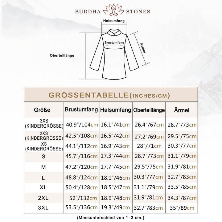 Buddha Stones, einfaches Muster, Meditation, Gebet, spirituell, Zen, Tai Chi, Qigong, Praxis, Unisex-Kleidungsset - image 7