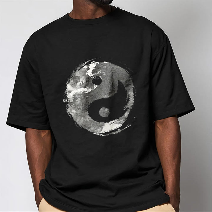 Buddha Stones Yin Yang Baumwolle T-Shirt - image 8