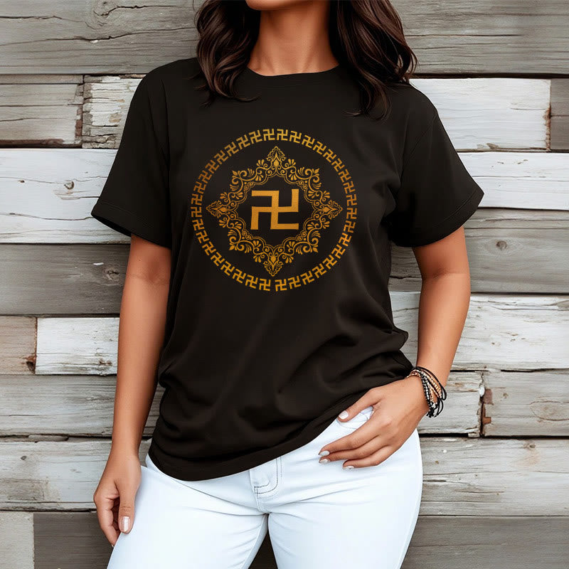 Buddha Stones Hakenkreuz T-Shirt - image 8