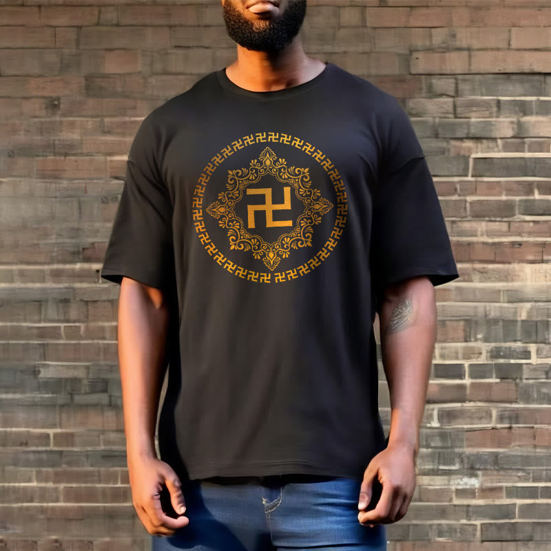 Buddha Stones Hakenkreuz T-Shirt - image 9