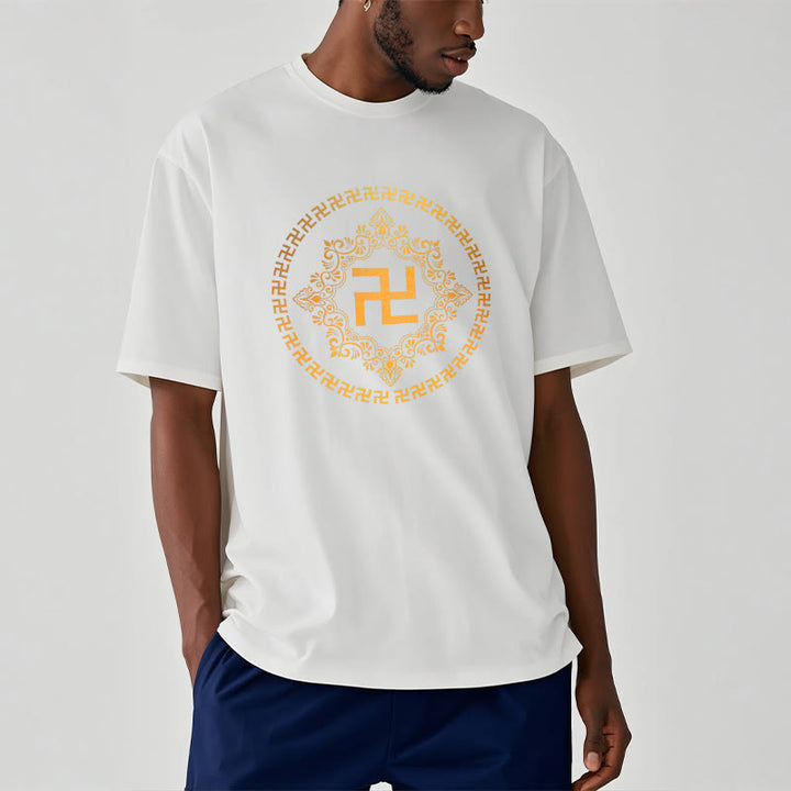 Buddha Stones Hakenkreuz T-Shirt - image 3
