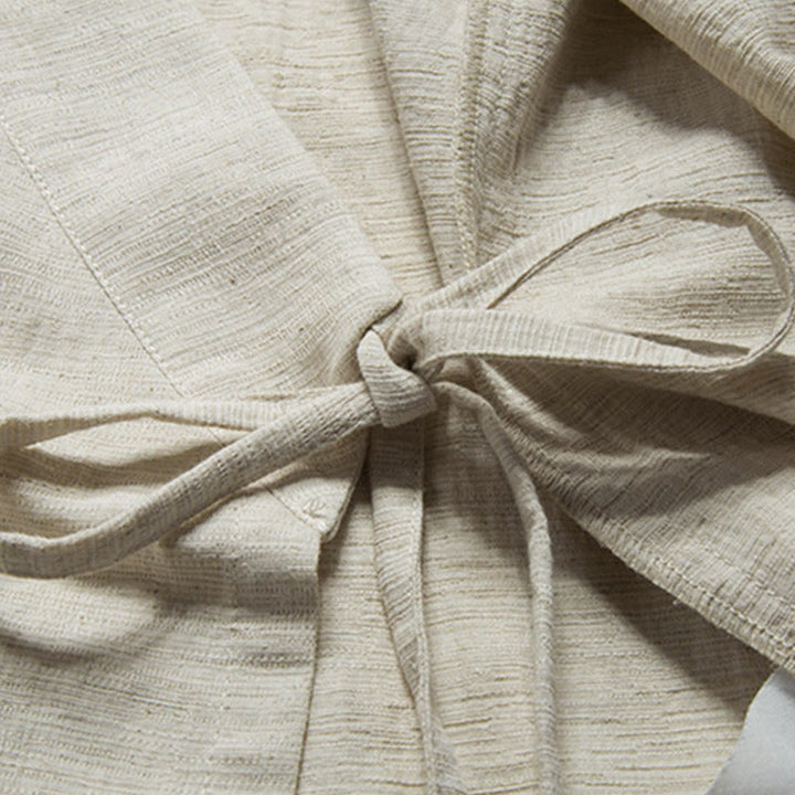 Buddha Stones Herbst Chinesische Hanfu Baumwolle Leinen Männer Jacke Kleidung - image 12