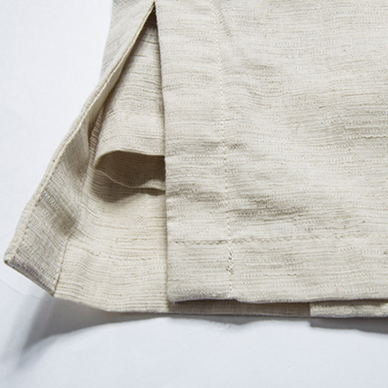 Buddha Stones Herbst Chinesische Hanfu Baumwolle Leinen Männer Jacke Kleidung - image 11