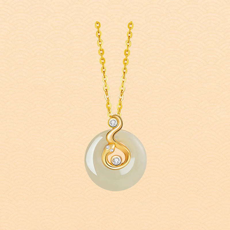 Buddha Stones, chinesisches Sternzeichen, Hetian-Jade, 925er Sterlingsilber, Halskette mit Anhänger - image 19