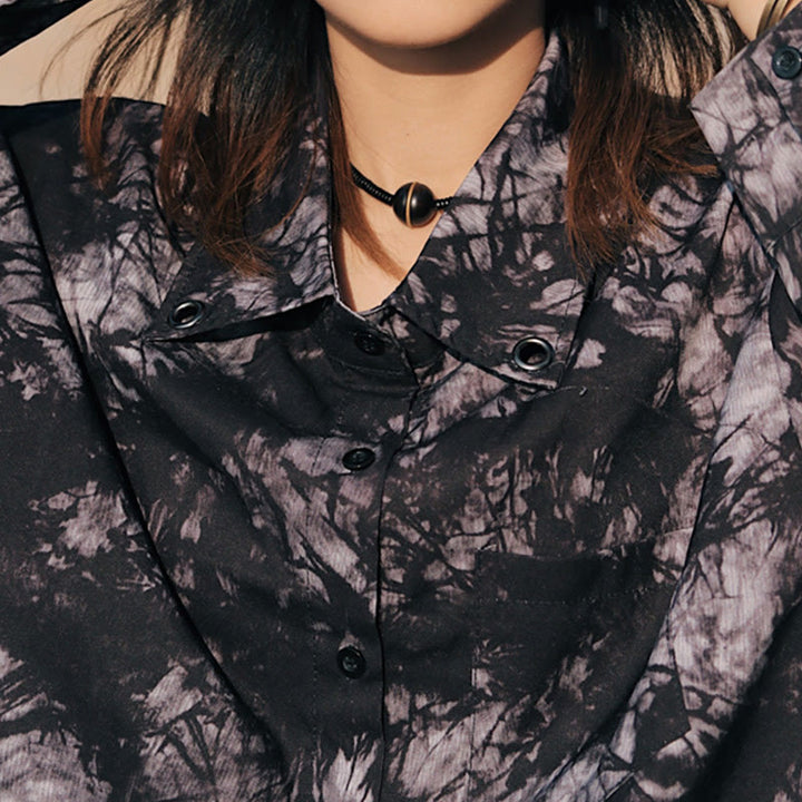 Buddha Stones Ebenholz Holz Kupfer Messing Balance Ball Quader Doppel Wrap Armband Halskette