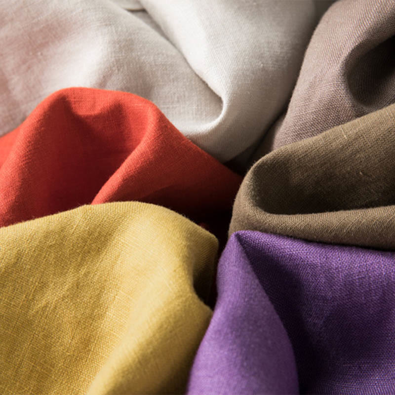 Buddha Stones Lässige, einfarbige Hose aus Baumwollleinen mit weitem Bein und Taschen für Damen - image 34