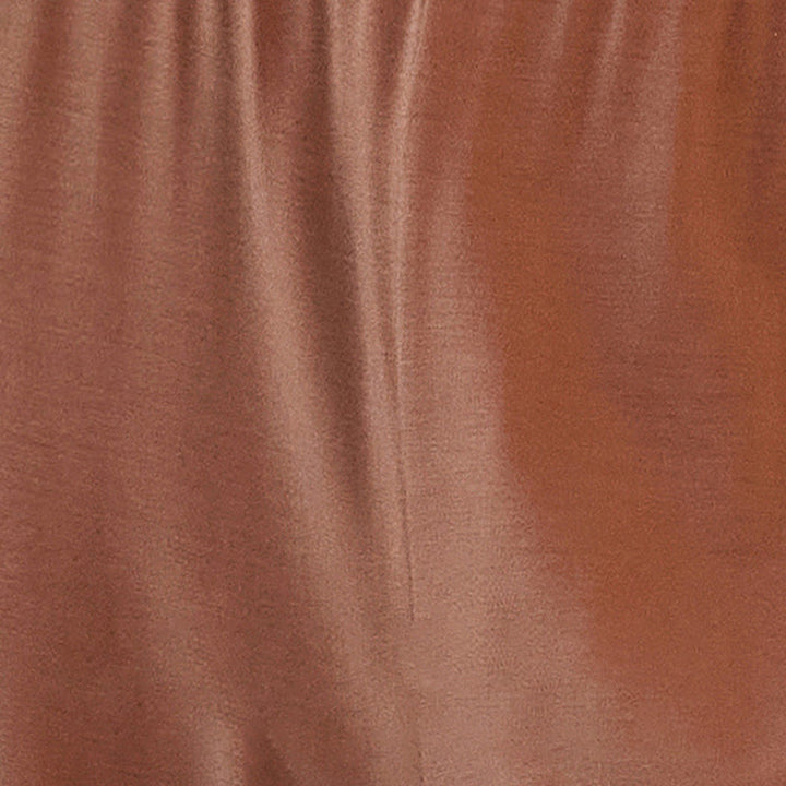 Buddha Stones Lässige, einfarbige, hohe Taille, elastische Damenhose aus Baumwolle mit weitem Bein - image 4