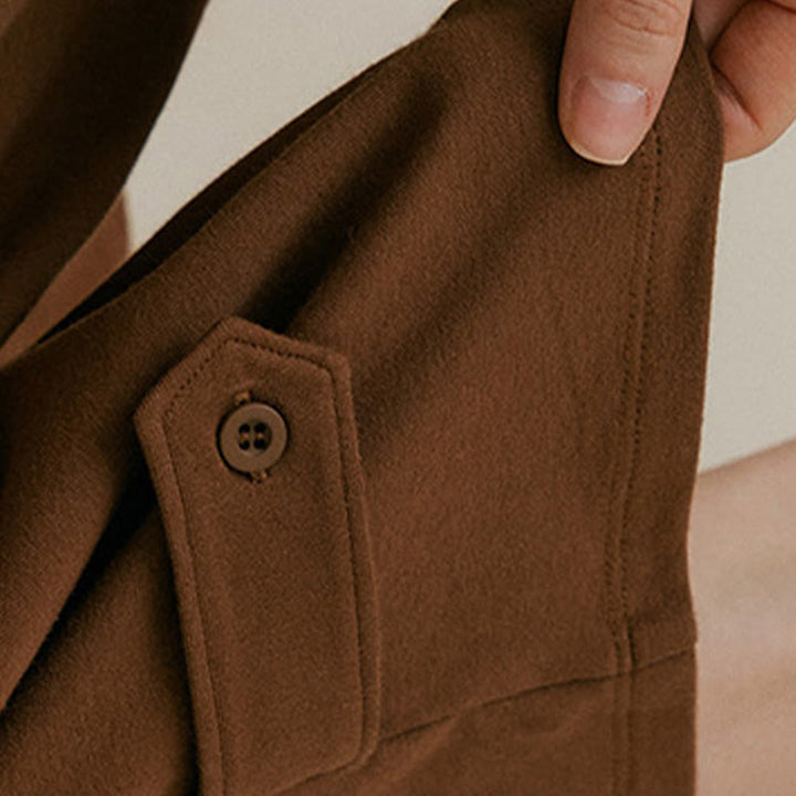 Buddha Stones Lässige Schnalle Lockere Spandexhose für Damen mit Taschen - image 10