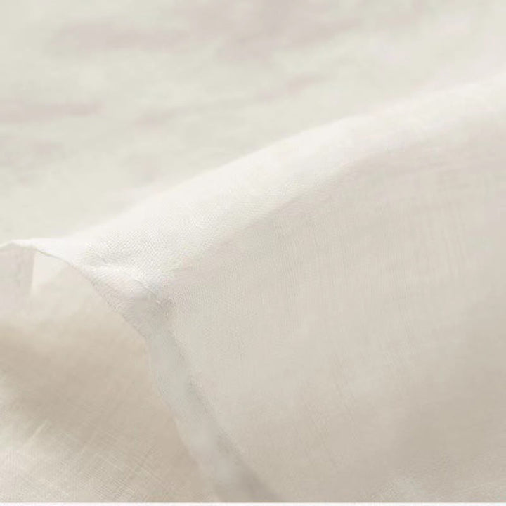 Lässiges Baumwollhemd mit Blumenmuster und V-Ausschnitt für Damen mit Buddha Stones