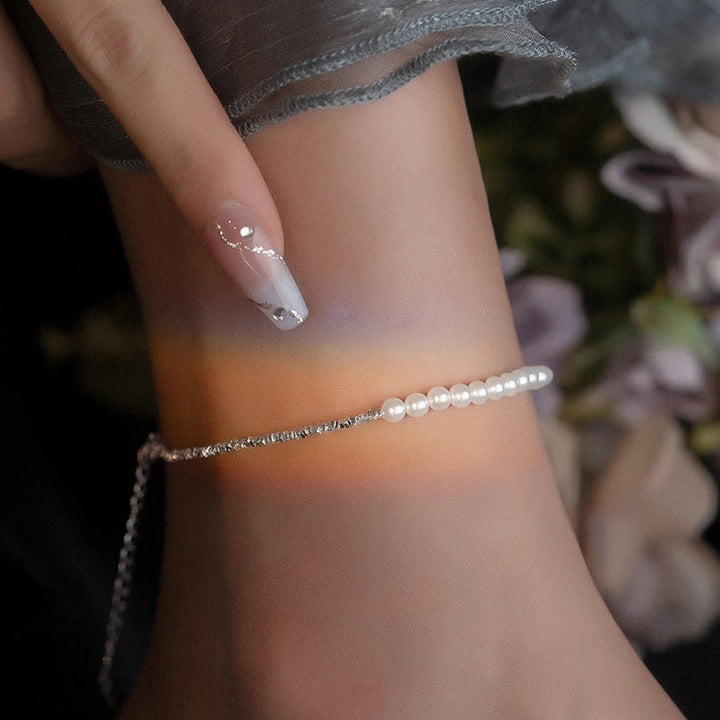 Buddha Stones 925 Sterling Silber Perlen Schutz Fußkettchen - image 4