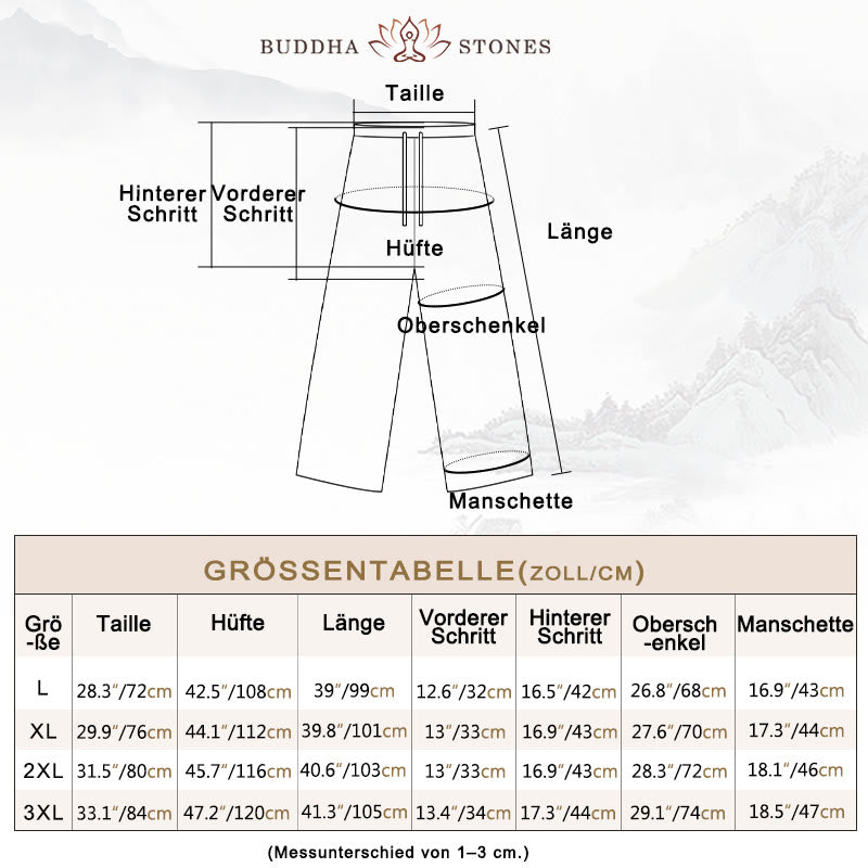 Buddha Stones 2-teiliger Tang-Anzug für Herren mit Koi-Fisch-Muster und Froschknöpfen, langärmelig, Hemd und Hose - image 6
