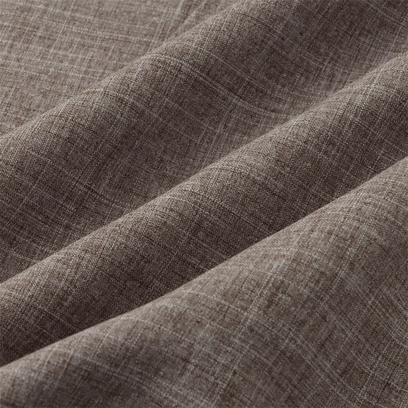 Buddha Stones Sommer Herren Button Plain Kurzarm Baumwollhemd mit Tasche - image 41