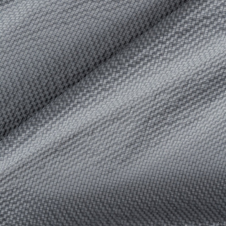 Buddha Stones Einfarbiges Polohemd mit halben Knöpfen für Herren, kurzärmelig