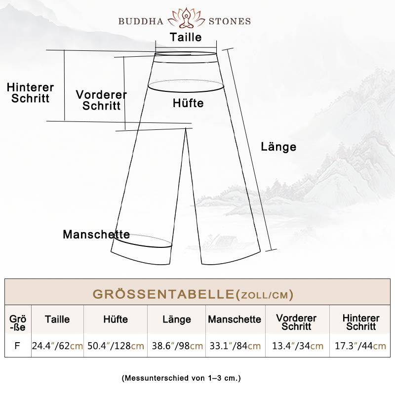 Buddha Stones Ärmelloses Camisole-Midikleid mit Froschknöpfen, Hose aus Ramie-Leinen mit weitem Bein und Taschen - image 38