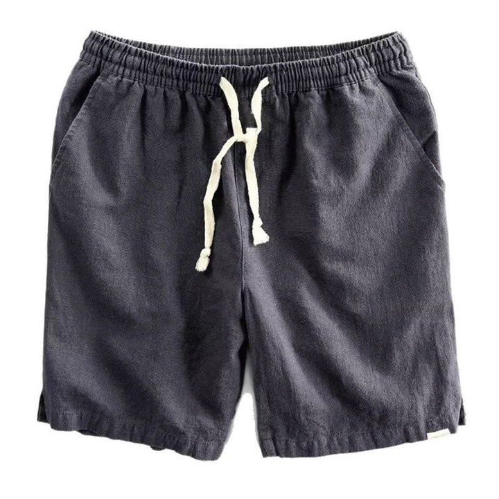 Buddha Stones Herren-Shorts aus Baumwolle mit Kordelzug und elastischer Taille und Taschen - image 9