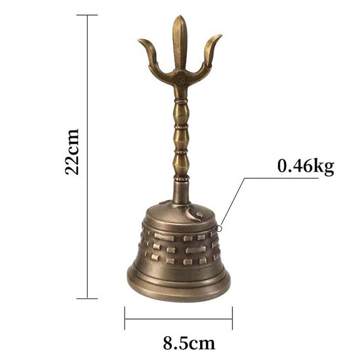 Buddha Stones, handgefertigt, tibetische Meditation, Vajra, Dorje, Glocke, Kürbis, Yin Yang, Kupfer, Erleuchtungsdekoration