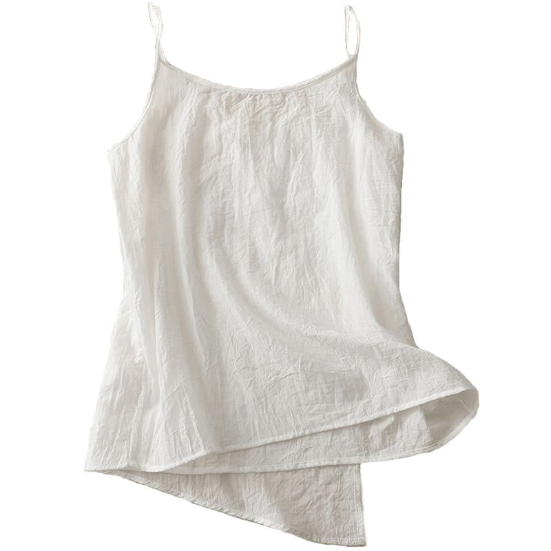 Buddha Stones Vintage Seitenschnürung Spleißen Spitze V-Ausschnitt Ärmellose Damenweste - image 8