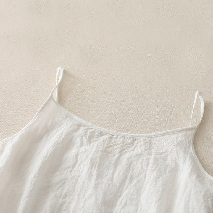 Buddha Stones Vintage Seitenschnürung Spleißen Spitze V-Ausschnitt Ärmellose Damenweste - image 6