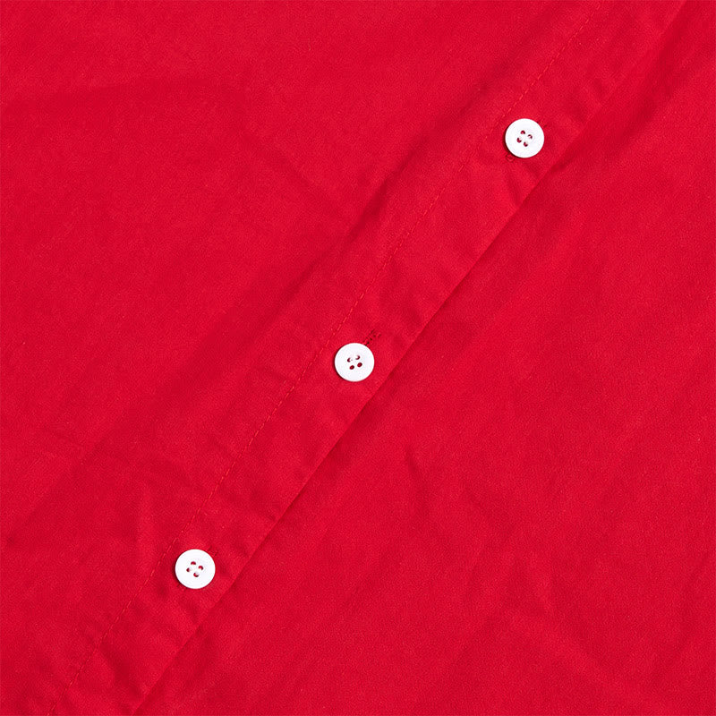 Buddha Stones Sommer Casual Plain Breasted Reversed Collar Kurzarm Damen Baumwolle Leinen Hemd - image 15