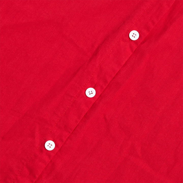 Buddha Stones Sommer Casual Plain Breasted Reversed Collar Kurzarm Damen Baumwolle Leinen Hemd - image 15