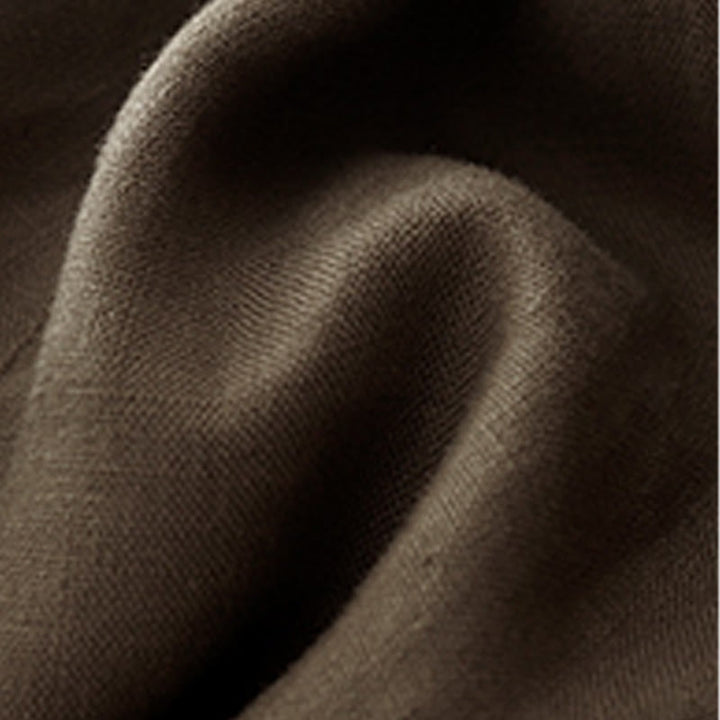 Buddha Stones Sommer Casual Pleat Plain Baumwolle Leinen Damen Shorts mit Taschen - image 14