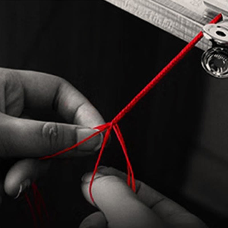 Buddha Stones 999 Gold Glücksschutz Koi Fisch Handgefertigtes geflochtenes Schnurarmband - image 17