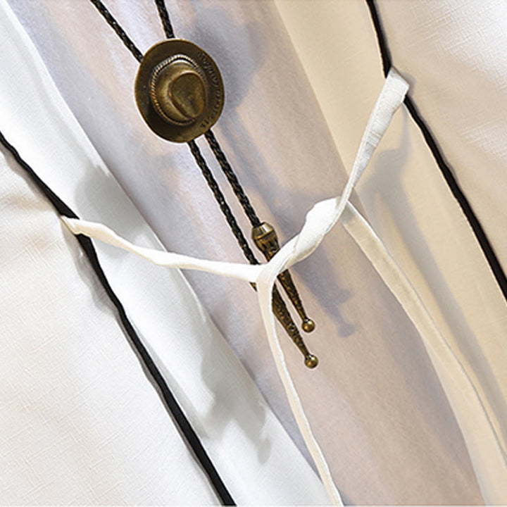 Buddha Stones -Stickerei, Drache, Phönix, Glücksbringer, Wolken, Wellen, Blätter, Kraniche, offene Vorderseite, Jacke, Herren-Kimono - image 28