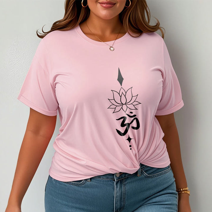 Buddha Stones Om Symbol Lotus T T-shirt - image 16